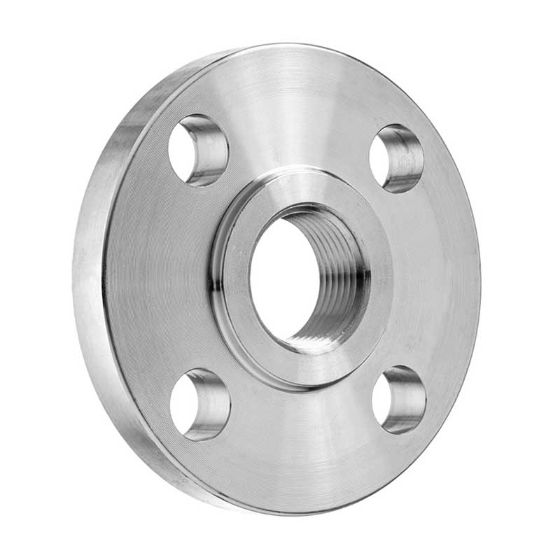 Flanges rosqueados de aço super duplex S32750